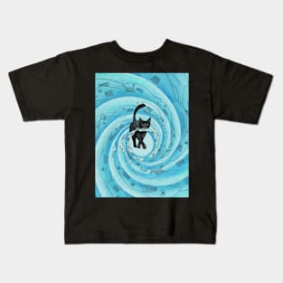 Meaw ninja Kids T-Shirt